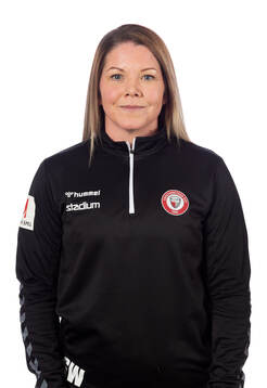 Kristianstads assisterande tränare / fystränare Sandra
