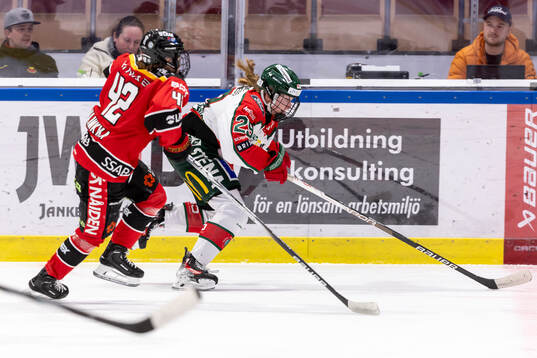 Frölundas Felizia Wikner Zienkiewicz och Luleå/MSSKs
