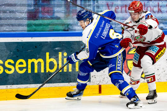 Leksands Alexander Lundqvist och MoDos Erik Walli Walterholm