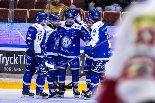 Leksands Olle Alsing jublar