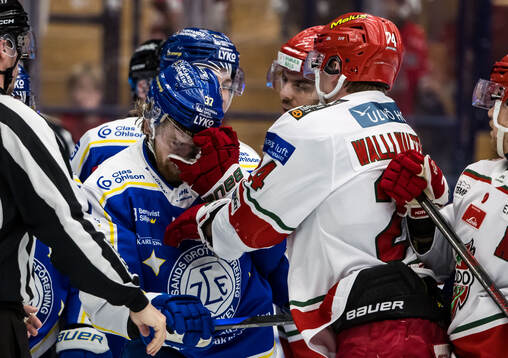 Leksands Marek Hrivik och MoDos Erik Walli Walterholm
