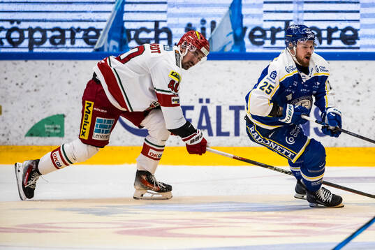 MoDos David Bernhardt och Leksands Lucas Elvenes