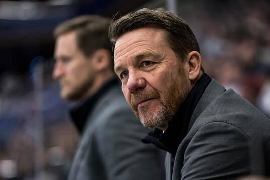 Leksands tränare Charles Berglund