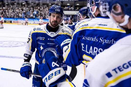 Leksands Marek Hrivik jubel