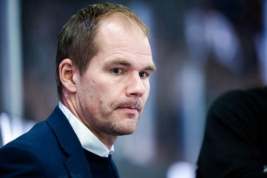 Färjestads tränare Thomas Mitell