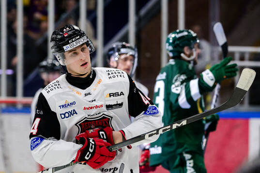 Malmö Redhawks Freddie Larsson deppar