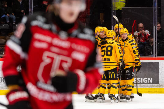 Skellefteås spelare jublar