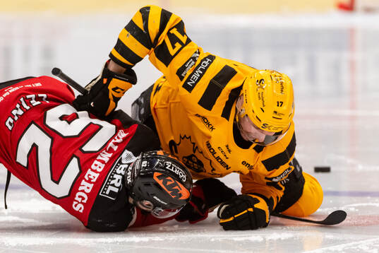 Örebros Robert Leino och Skellefteås Pär Lindholm