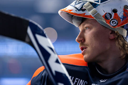 Växjös målvakt Emil Larmi