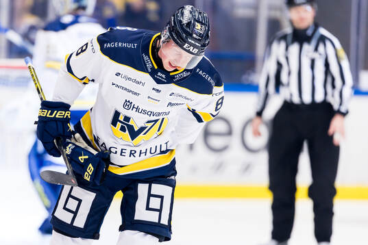 HV71s Colby Sissons deppar