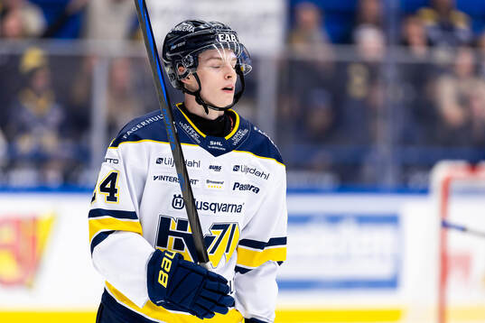 HV71s Oscar Fisker Molgaard deppar