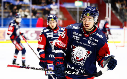 Linköpings Remi Elie jublar