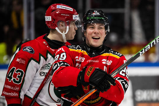 Frölundas Tom Nilsson och Luleås Erik Gustafsson