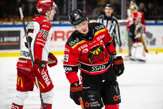Luleås Erik Gustafsson deppar