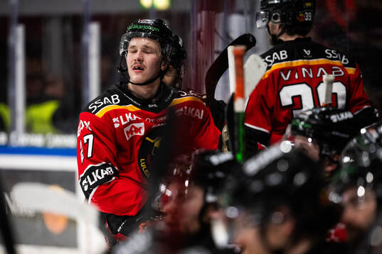 Luleås Oskari Laaksonen deppar