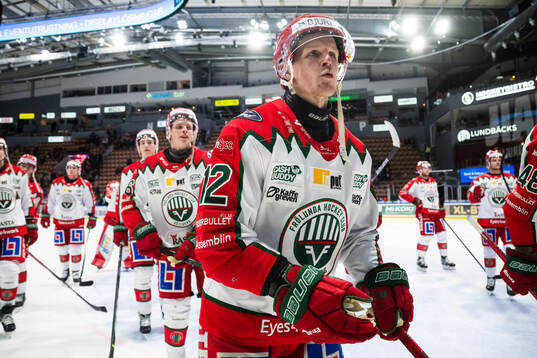 Frölundas Max Friberg jublar
