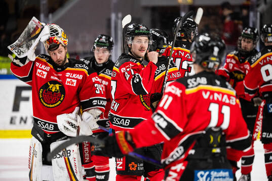 Luleås målvakt Joel Lassinantti, Oskari Laaksonen deppar