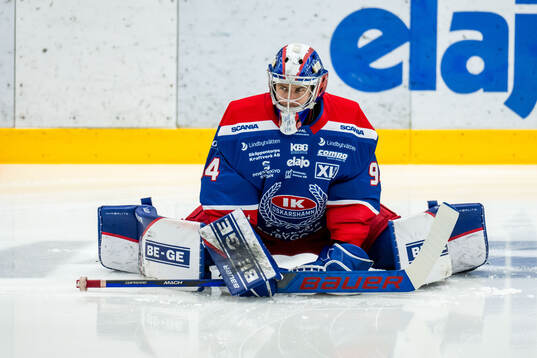 Oskarshamns målvakt Marek Langhamer