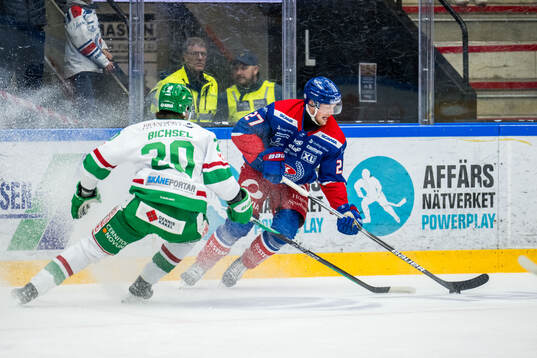 Rögles Lian Bichsel och Oskarshamns Austin Wagner