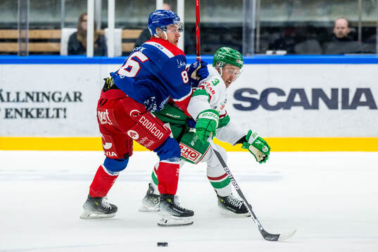 Oskarshamns Lukas Jasek och Rögles Michael Kapla
