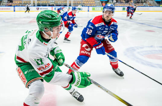 Rögles Simon Zether och Oskarshamns Oscar Engsund