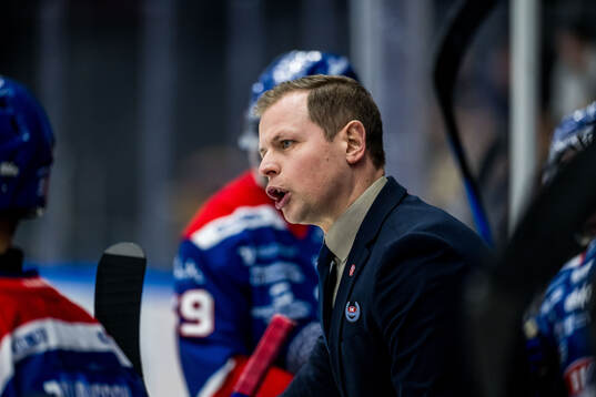 Oskarshamns tränare Martin Filander