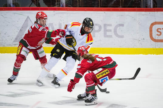 Modos Ebba Berglund och Brynäs Jenniina Nylund