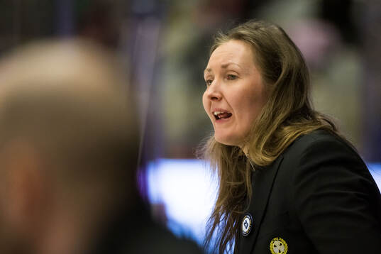 Brynäs tränare Rosa Lindstedt