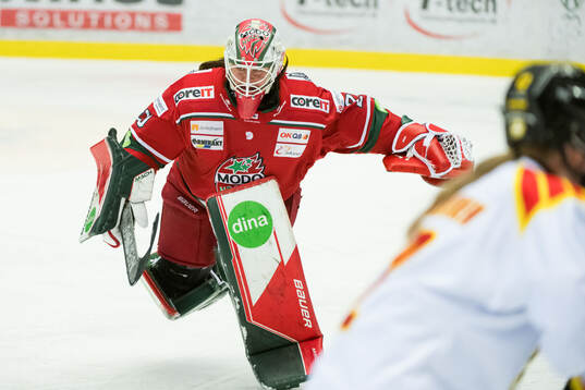 Modos målvakt Andrea Brändli