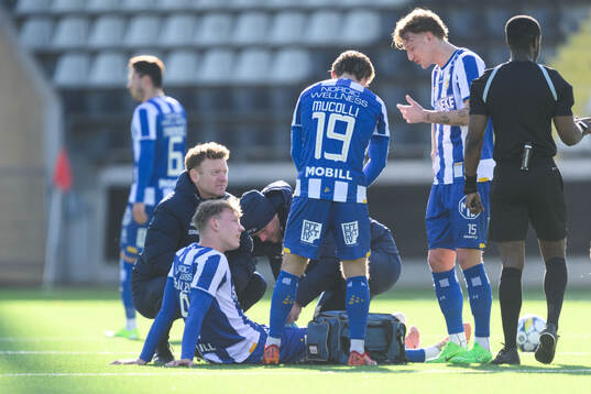 IFK Göteborgs Laurs Skjellerup deppar