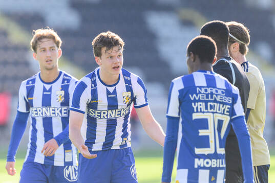 IFK Göteborgs Kolbeinn Thordarson reagerar