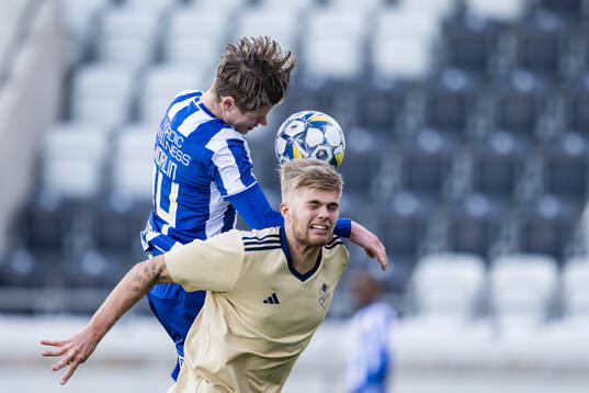 IFK Göteborgs Gustaf Norlin Östers Niklas Söderberg