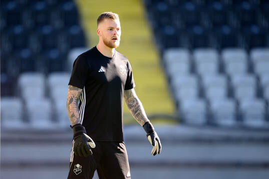 Östers målvakt Robin Wallinder