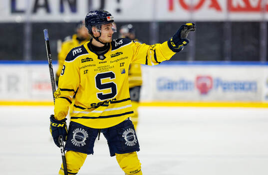 Södertäljes William Wiå jublar