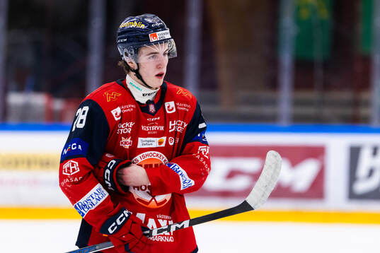 Västerviks Elias Sjöström deppar