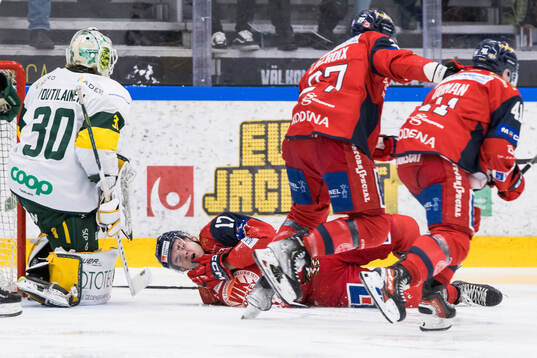 Västerviks Gustav Salmi-Lilja har ont