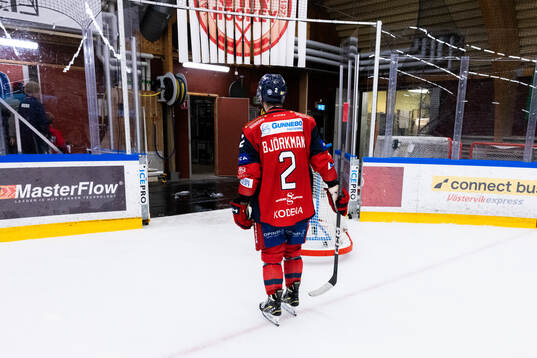 Västerviks Anton Björkman deppar