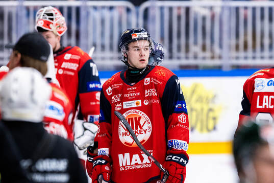 Västerviks Gustav Salmi-Lilja deppar