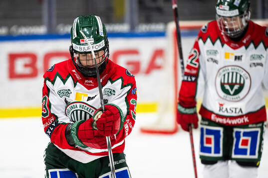 Frölundas Michelle Karvinen deppar