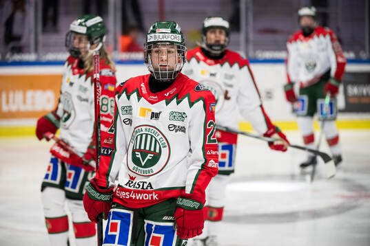 Frölundas Andrea Dalen deppar