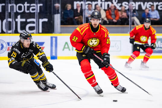 Västerås Jared Dmytriw och Brynäs Jack Kopacka