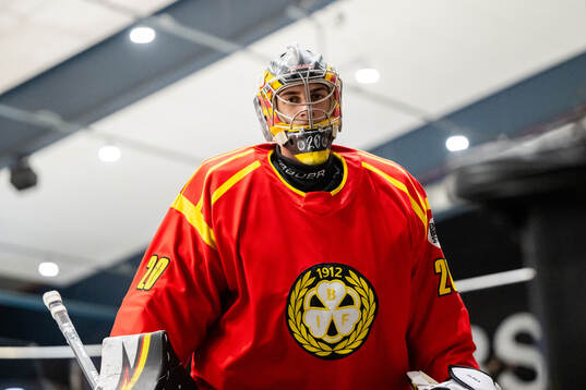 Brynäs målvakt Damian Clara