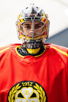 Brynäs målvakt Damian Clara