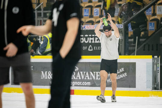Brynäs Johan Larsson jublar