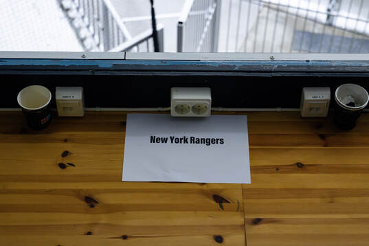 Sittplats reserverad för en scout från New York Rangers