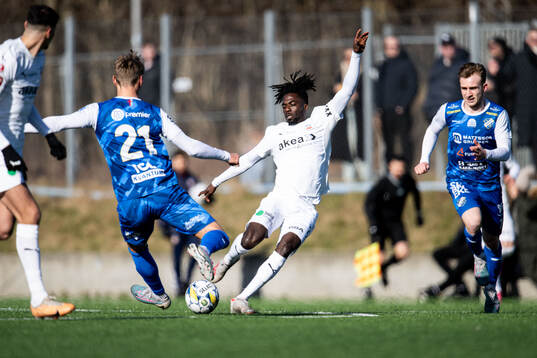 Helsingborgs Benjamin Acquah och Oddevolds Alexander