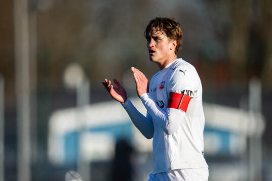Helsingborgs Thomas Pauck Rogne jublar