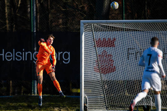 Helsingborgs målvakt Nils Arvidsson