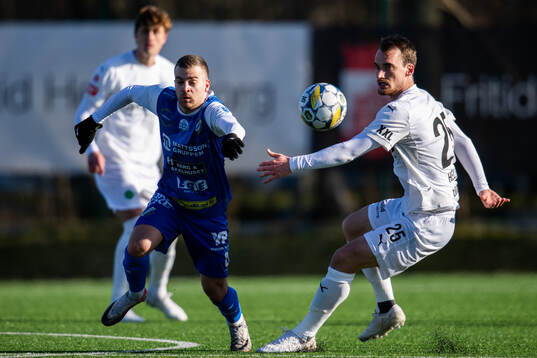 Helsingborgs Adam Hellborg och Oddevolds Oscar Iglicar
