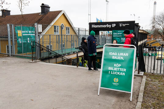 Entrén till Hammarby IP